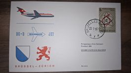Swissair Zürich - Brüssel 20.09.1966