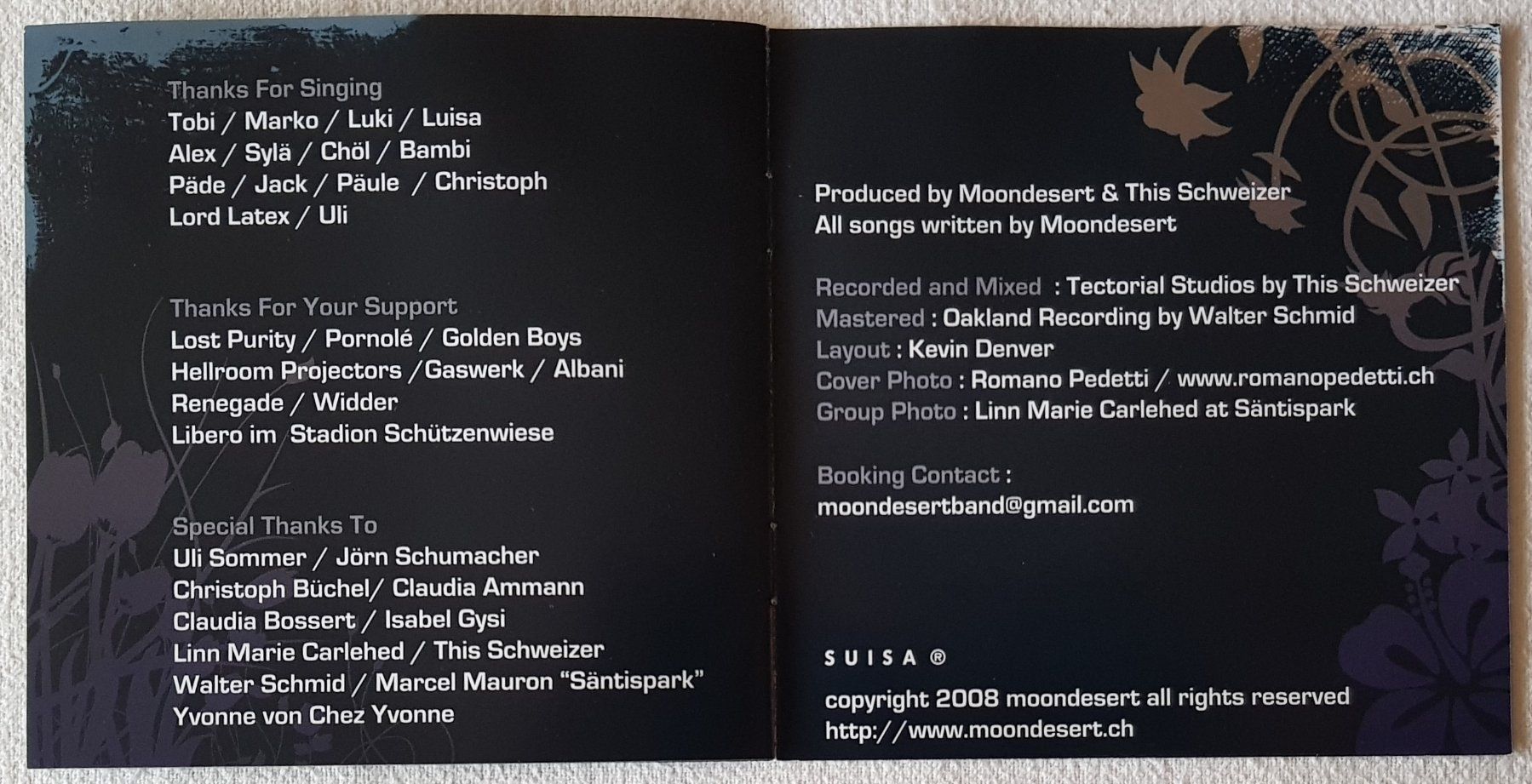 CDs: Moondesert - Dehydrated - CD - 2008  Switzerland First Press – Gebraucht aus Uster von Zardodel 7