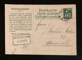Güter AVIS der SBB KILCHBERG 1928