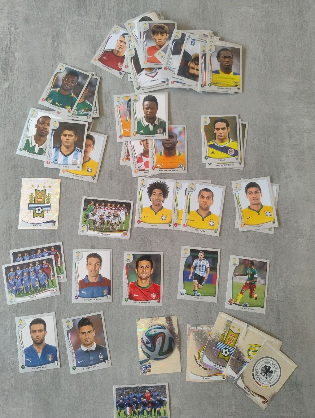 Panini Carte collezionabili: Panini World Cup 2014 Messi, Bouffon etc  – Nuovo (secondo la descrizione) da Martigny venduto da julionix