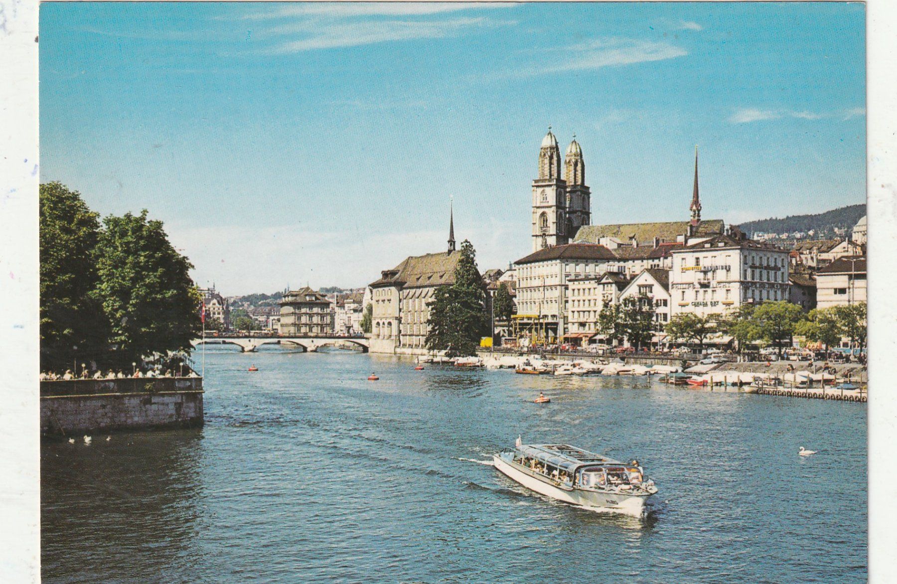 Ansichtskarten: Zürich – Gebraucht aus Lumbrein von made02