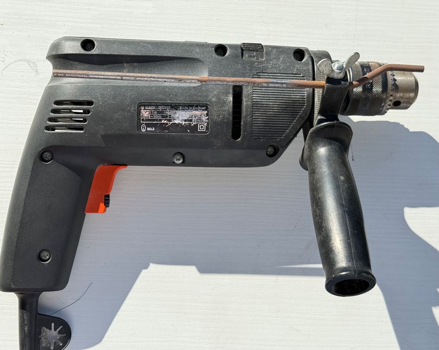 Trapani: Perceuse à percussion Black & Decker vintage – Usato da Denges venduto da peumens 1