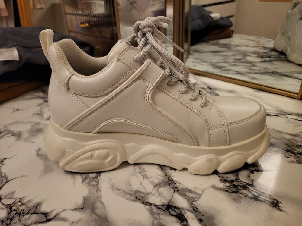 puma buffalo blanche