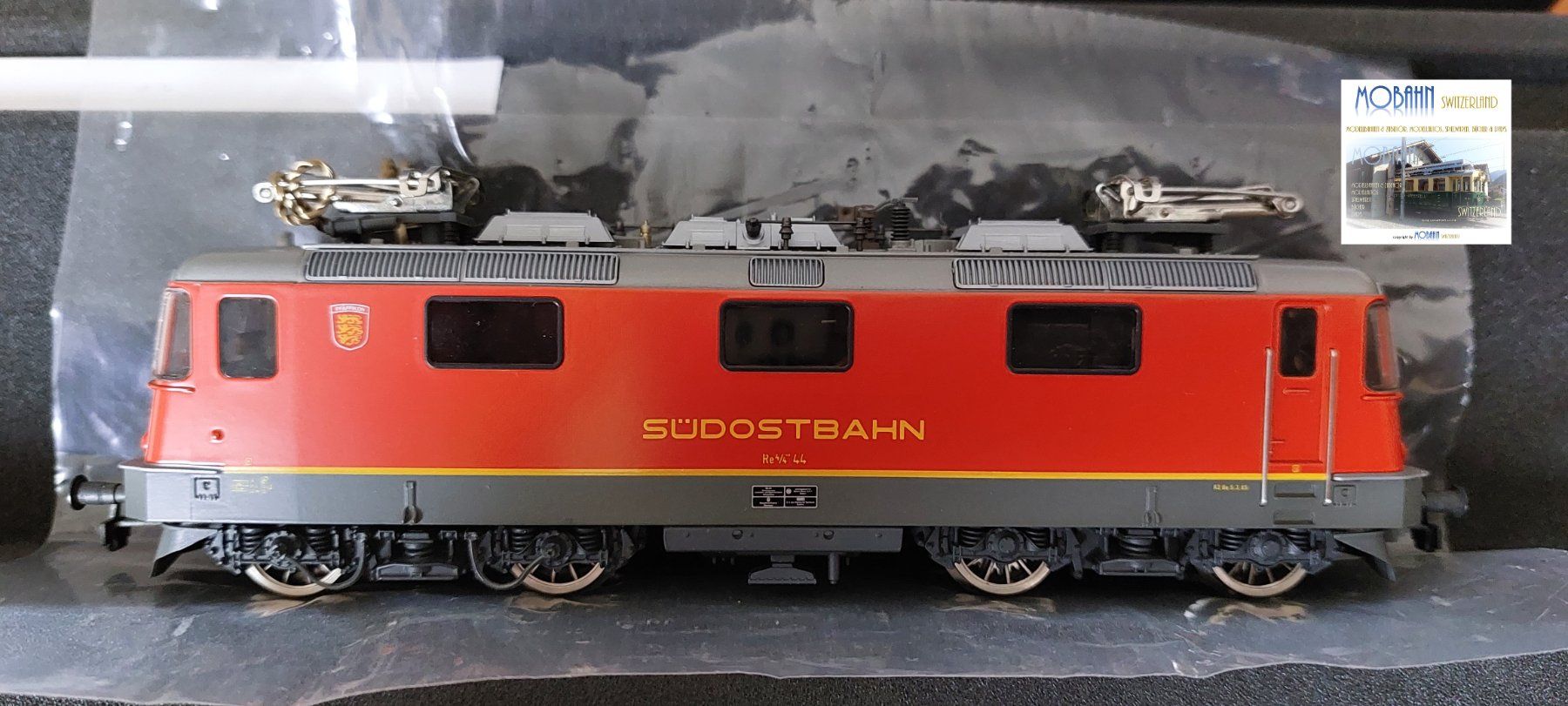 Hag Modellini di ferrovie: HAG 271 - Re 4/4''' 44 SOB - Neuware! – Nuovo e nell'imballaggio originale da Rotkreuz venduto da MOBAHN-1zu87 1