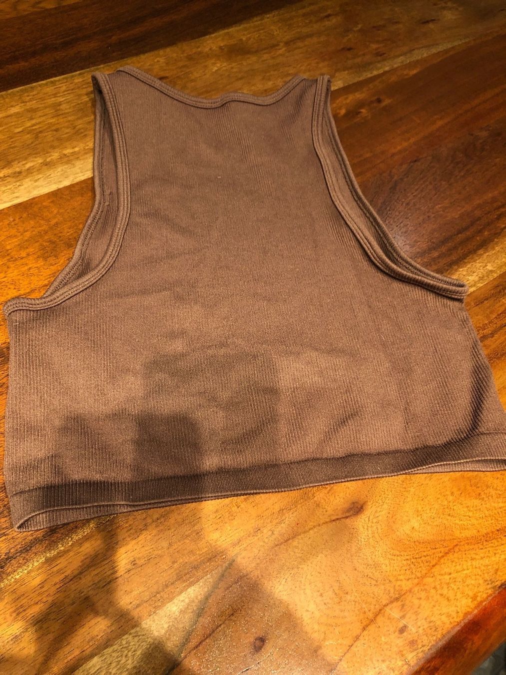 Tops: Braunes Tanktop Grösse S – Gebraucht aus Andwil SG von schmei 1