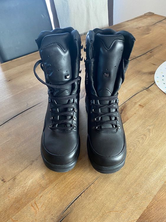 Kampfstiefel Meindl. NEU! Schwarz, Leder, GoreTex. | Kaufen Auf Ricardo