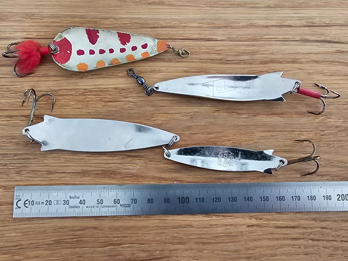 Esche: Angelköder Blinker Schlepplöffel diverser Marken Nr. G35 – Usato da Abtwil SG venduto da Fischerei_Artikel 1