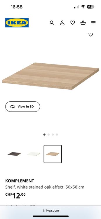 2 Supports Tringle Compatibles IKEA Pax KOMPLEMENT - Pièces De Rechange Avec Vis Incluses