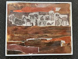 Collage / von Marianne Ellenberger - Baumgartner   (ID M421)