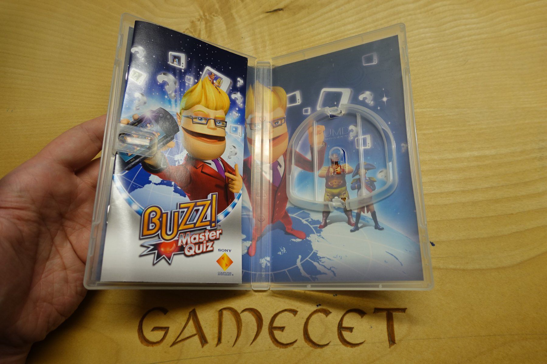 Sony Giochi: Buzz! Master Quiz nur OVP – Difettoso da Steinach venduto da Gamecet 3