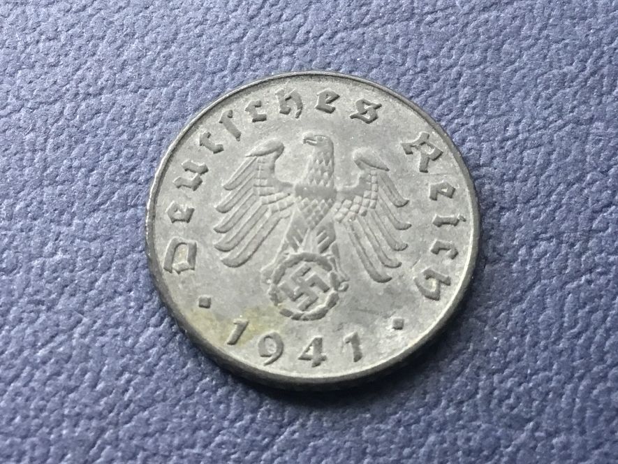 Tutti le monete: 5 Reichspfennig 1941 A – Usato da St. Margrethen SG venduto da alfapeugeot10
