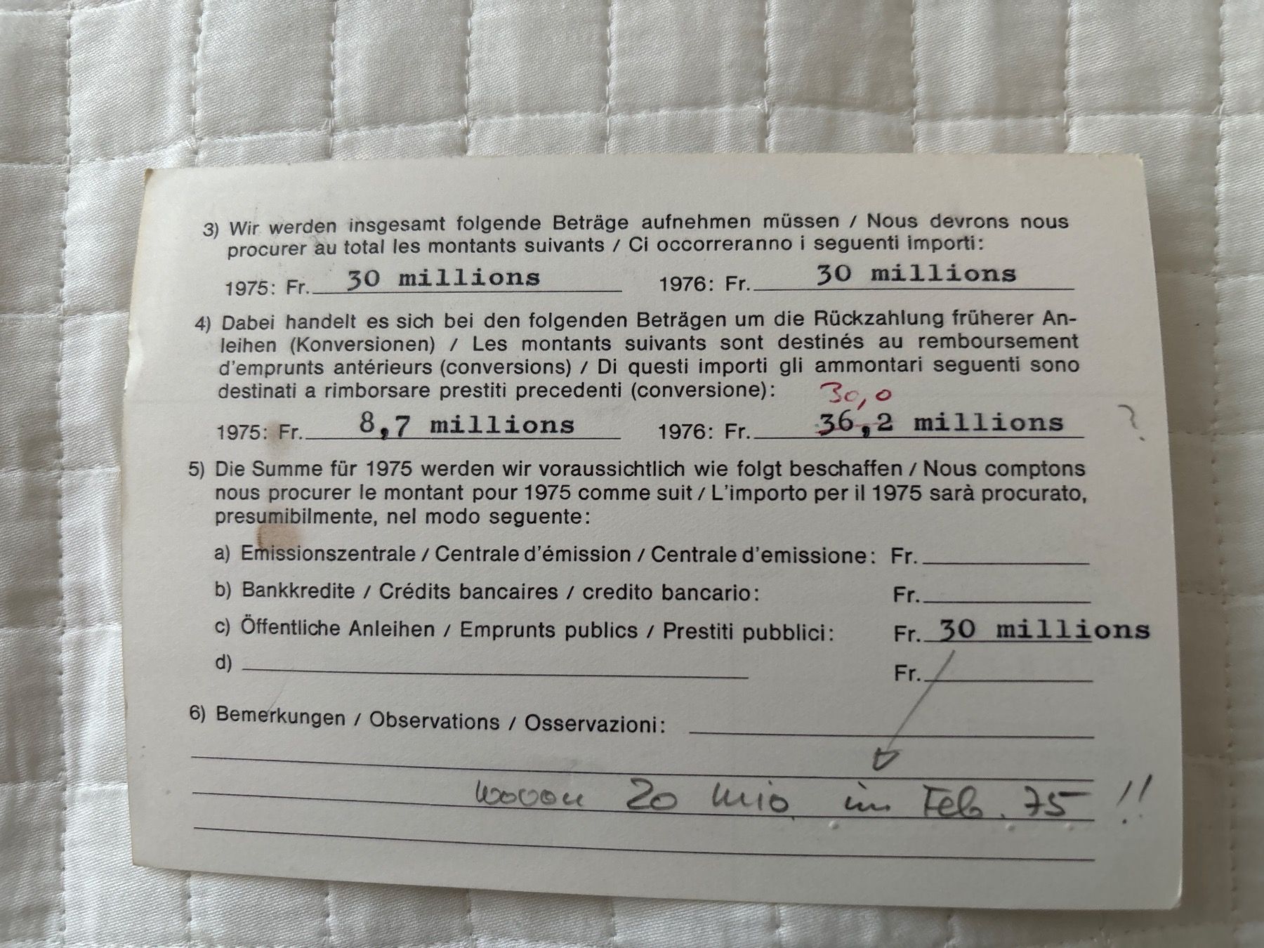 Alle Briefmarken: Genf  1975 - Top Zustand! – Gebraucht aus Zürich von engebrunau 1