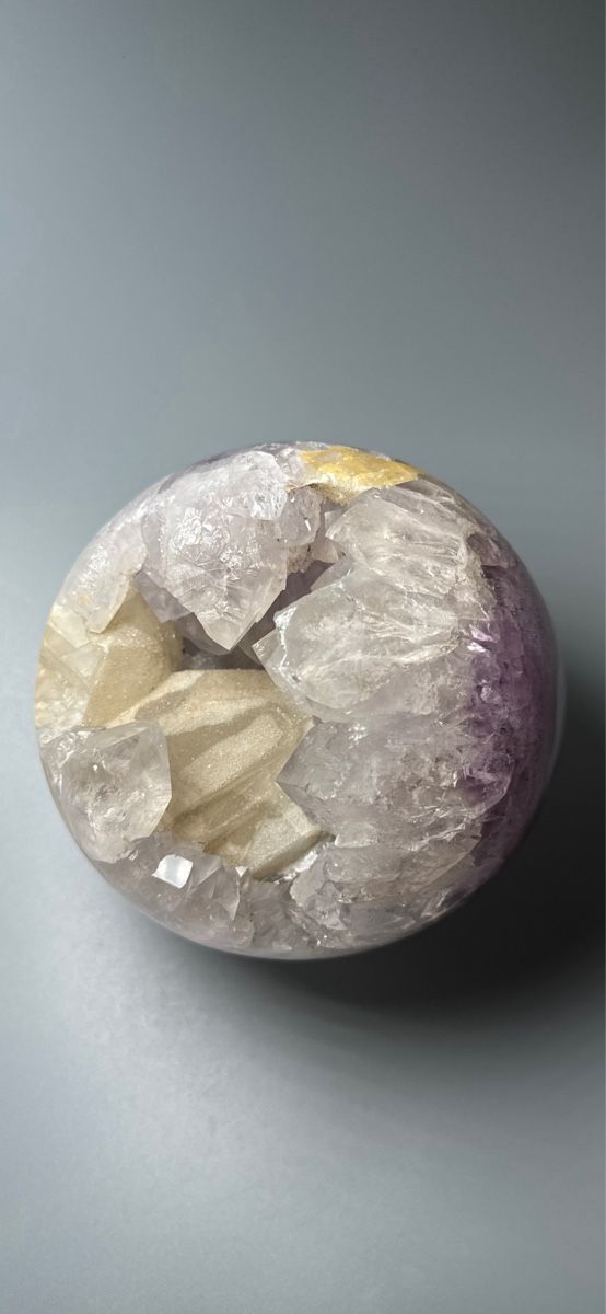 Pietre preziose: Amethyst Kugel 2.5kg, 12.5cm – Nuovo e nell'imballaggio originale da Zürich venduto da unique2010 8