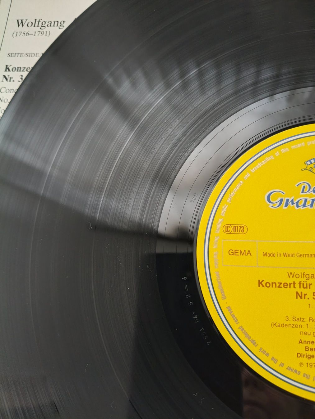 Dischi in vinile: Klassik - LP "MOZART - VIOLINKONZERTE NR. 3&5" – Nuovo (secondo la descrizione) da Binningen venduto da mar_2jlr 9