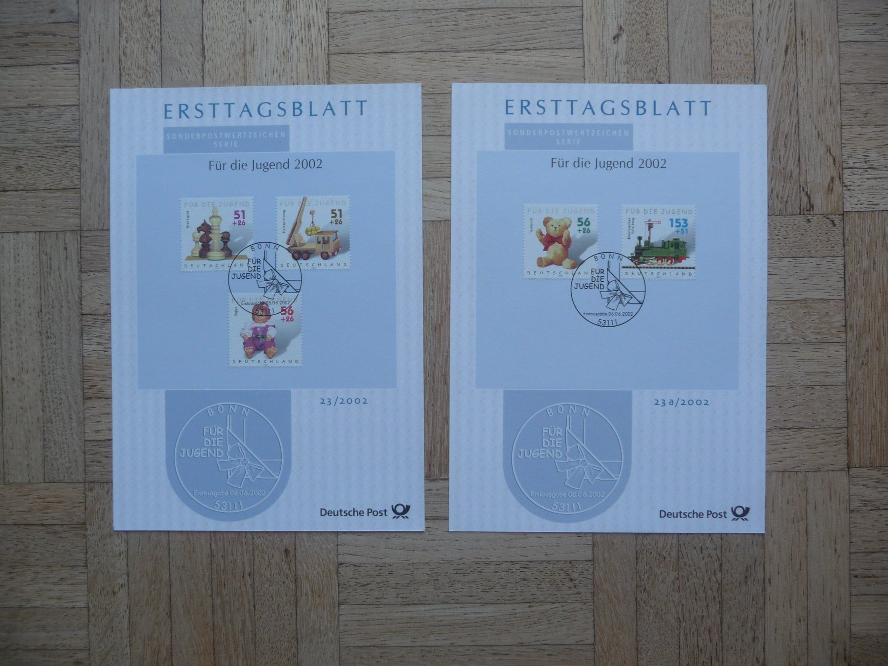 Alle Briefmarken: BRD, Ersttagsblätter 2002 ( 1 - 49 ) – Neu (gemäss Beschreibung) aus Zürich von Edje 4