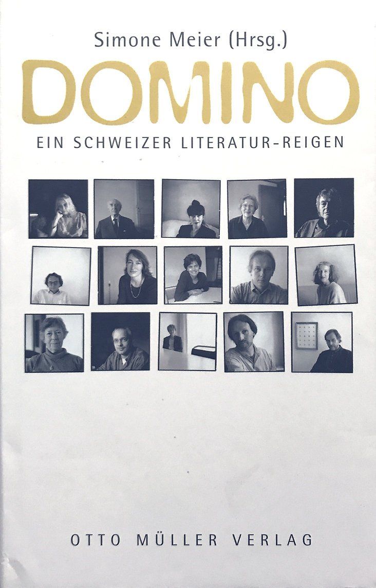 Libri: Meier Simone, Domino - Ein Schweizer Literaturreigen – Nuovo e nell'imballaggio originale da Sarnen venduto da Livres