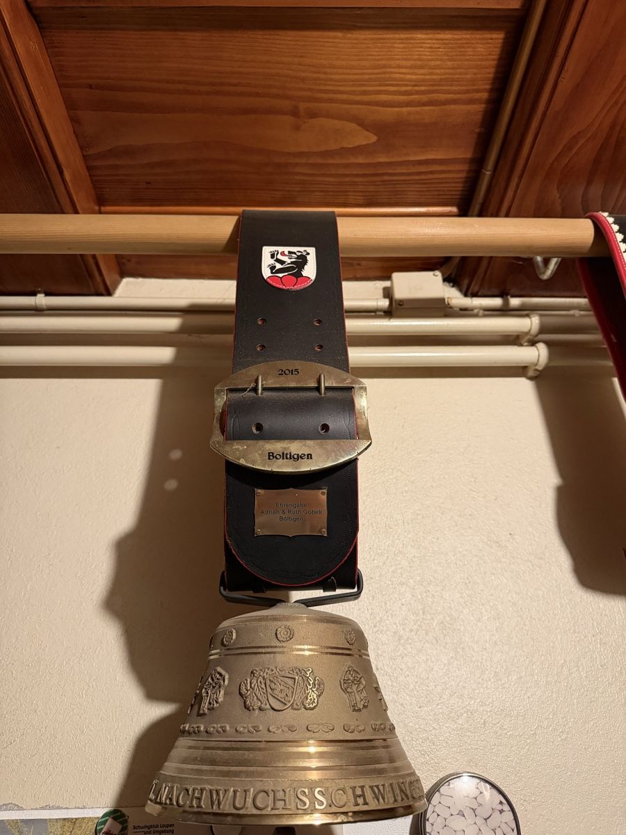 Campanacci mucche: Glocke mit Lederriemen – Usato da Bern venduto da Rollar12 2