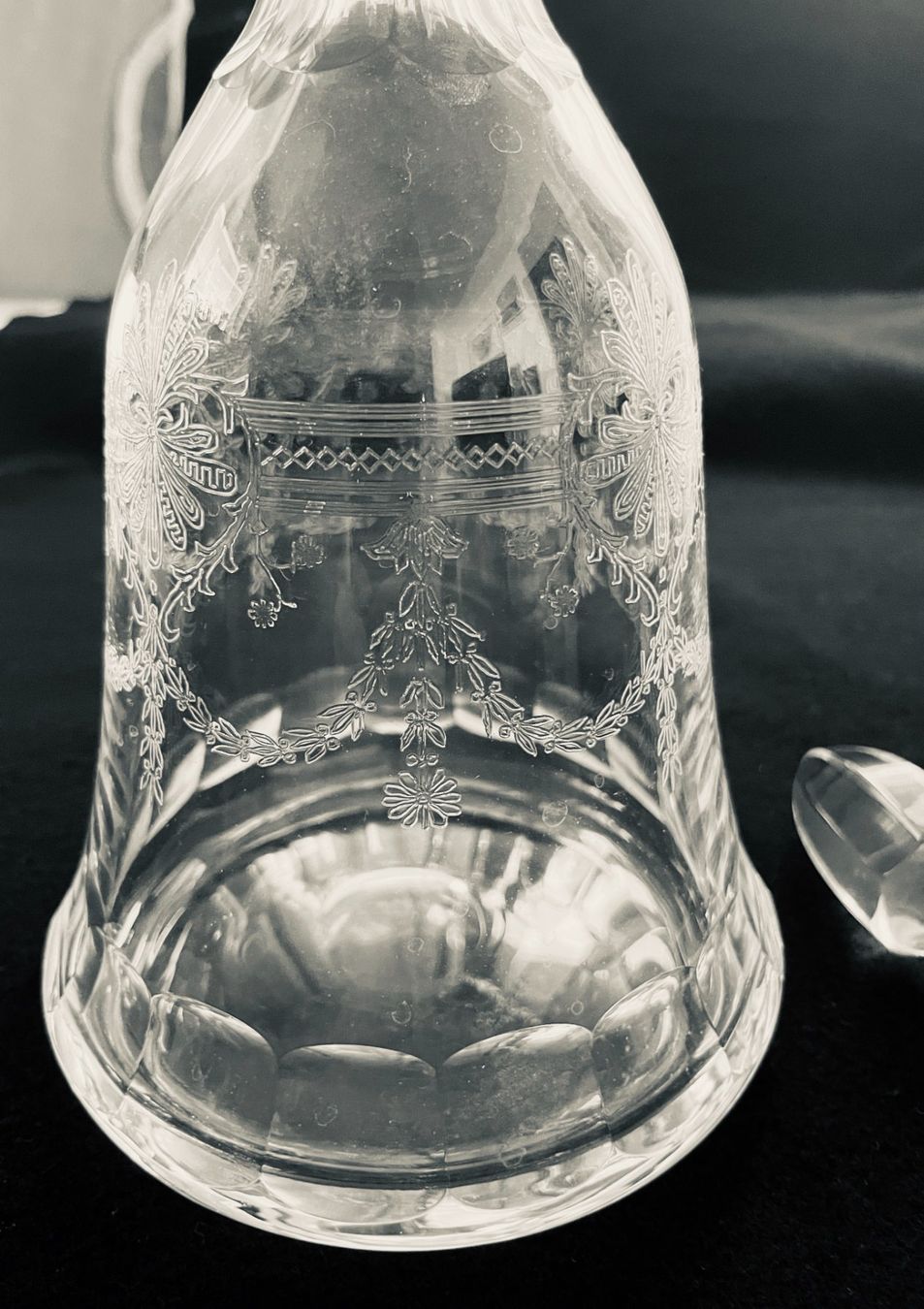 Caraffe: Weinkaraffe Kristall / Handarbeit – Usato da Zürich venduto da loriana 3