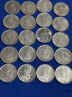 20 x 1.- Franken alle 835 Silber, je 5 gr. also  Total 100 g