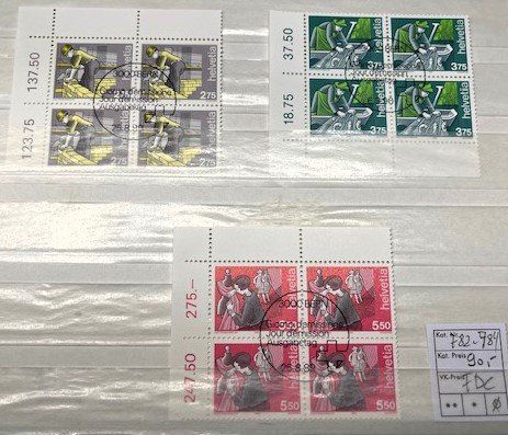 Alle Briefmarken: Mensch und Beruf 1989-1990 ET – Neu (gemäss Beschreibung) aus Häusernmoos von Koi-Gartenteich
