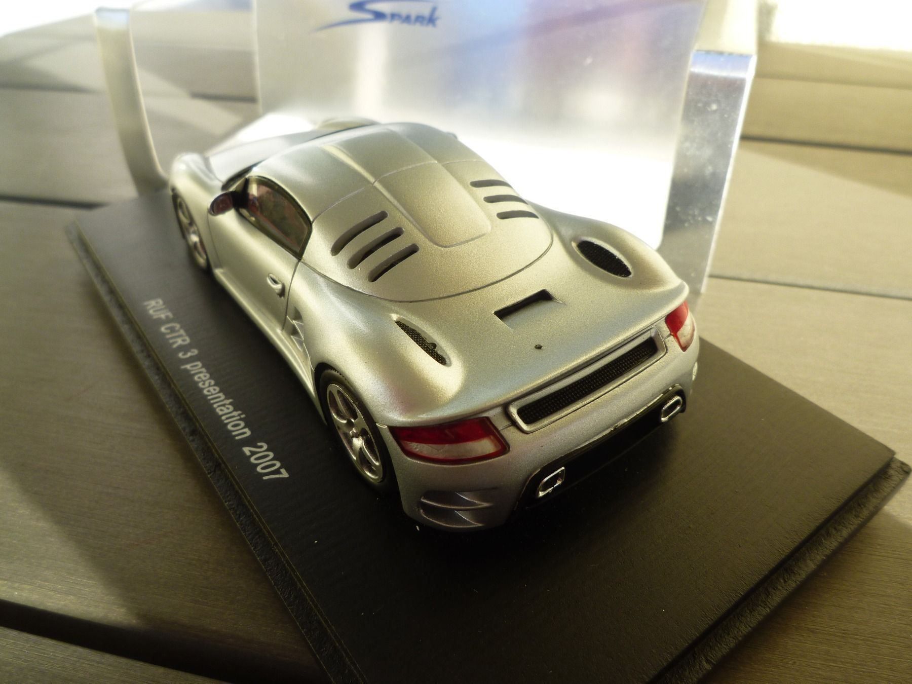 Modellini d'auto: Porsche RUF CTR 3 presentation (2007) – Nuovo e nell'imballaggio originale da Flawil venduto da Imperiosud 2