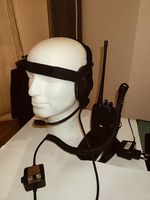 Funkgerät mit Militär tactical helmet Headset 