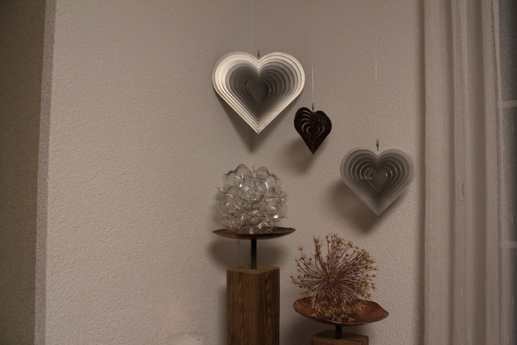 Statue per giardino: Muttertagsgeschenk - Herz aus Chromstahl – Nuovo e nell'imballaggio originale da Niederwil venduto da berger_steel_deco 5