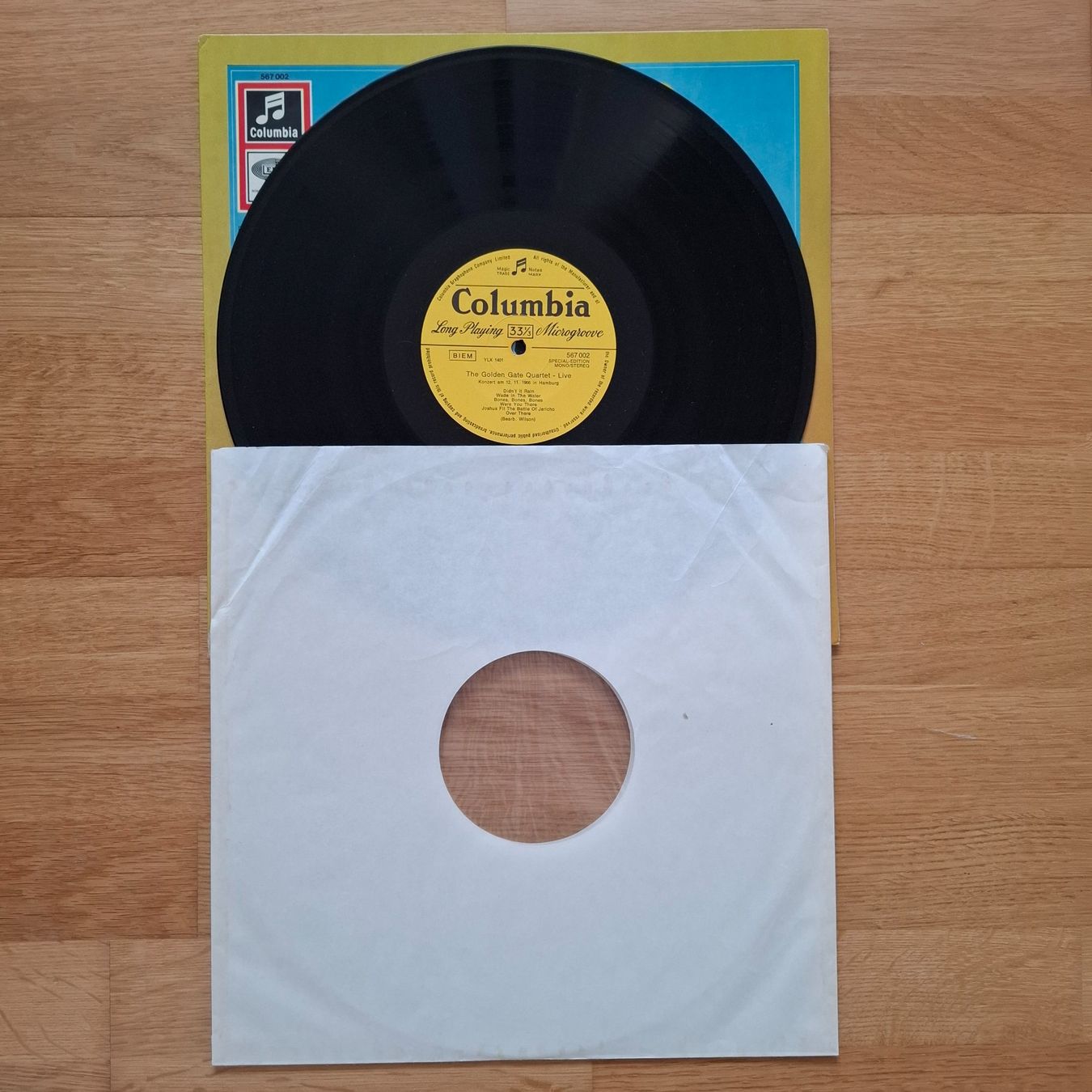 Dischi in vinile: Golden Gate Quartet - Live Hamburg 1966 – Usato da Arbon venduto da pendulum 1