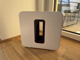 Sonos Sub 4 WLAN Subwoofer weiß matt