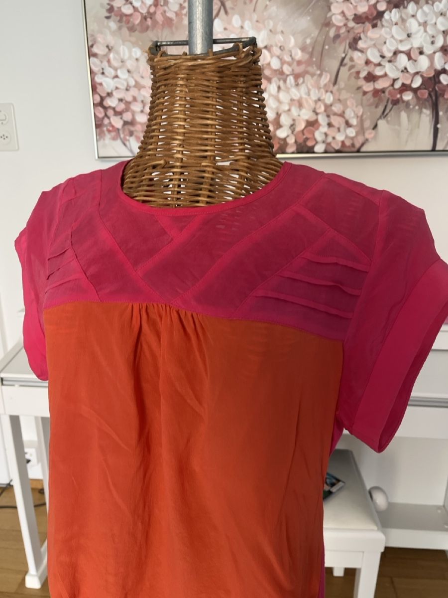 T-shirt: Shirt aus Viskose und Seide, S – Usato da Solothurn venduto da Bobesch08 1