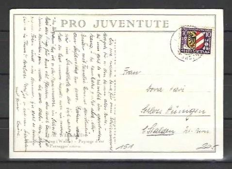 Cartoline: 1 Karte Pro Juventute – Nuovo (secondo la descrizione) da Koblenz venduto da Markenhimmel 1