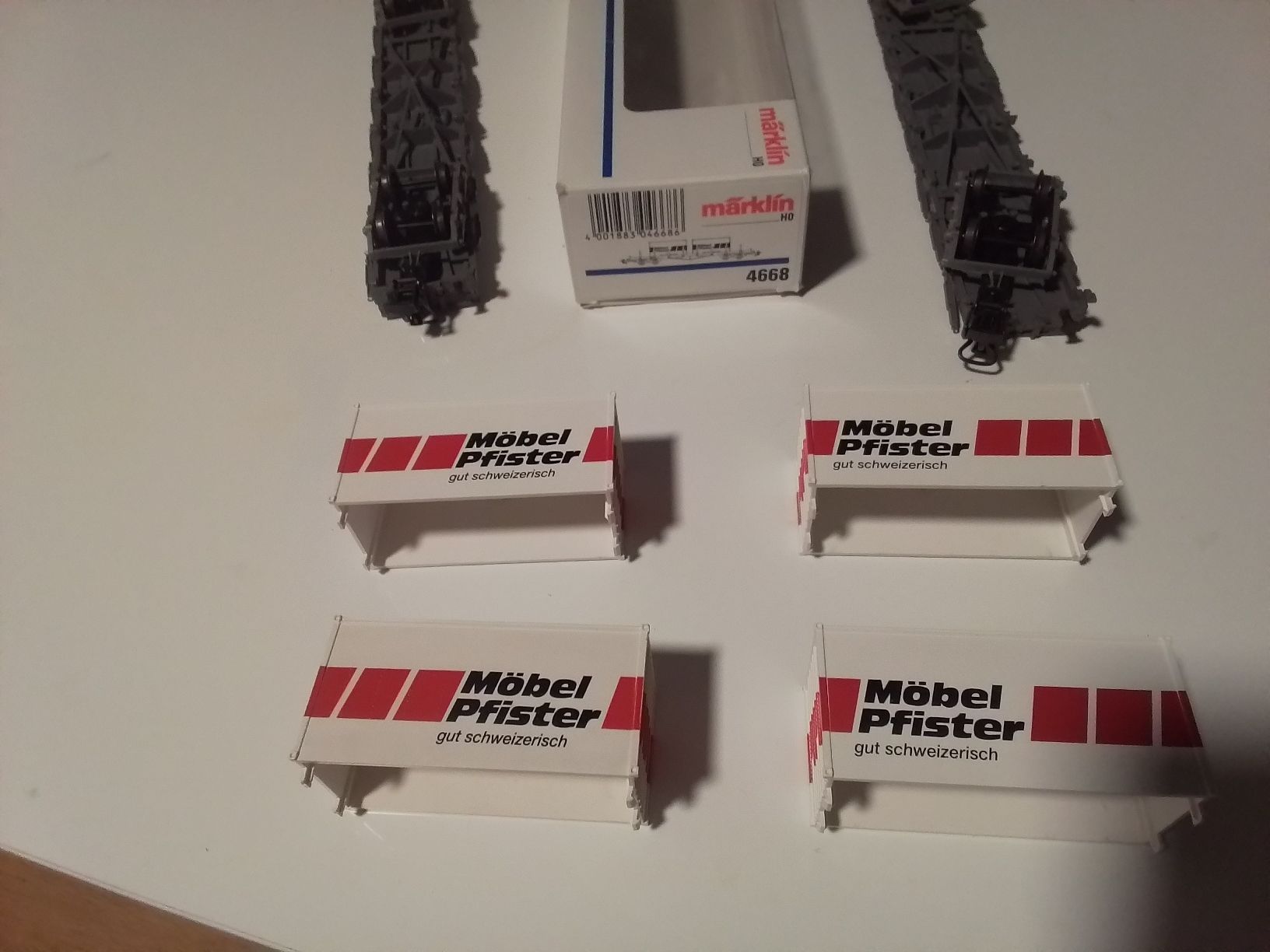 Märklin Trains électriques: marklin, 4668, 2x avec containers en allemand – D'occasion à Vionnaz par ame_ww5n 1