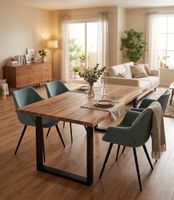 Esstisch Massivholz 200 x 90 cm (**ganz NEU**)