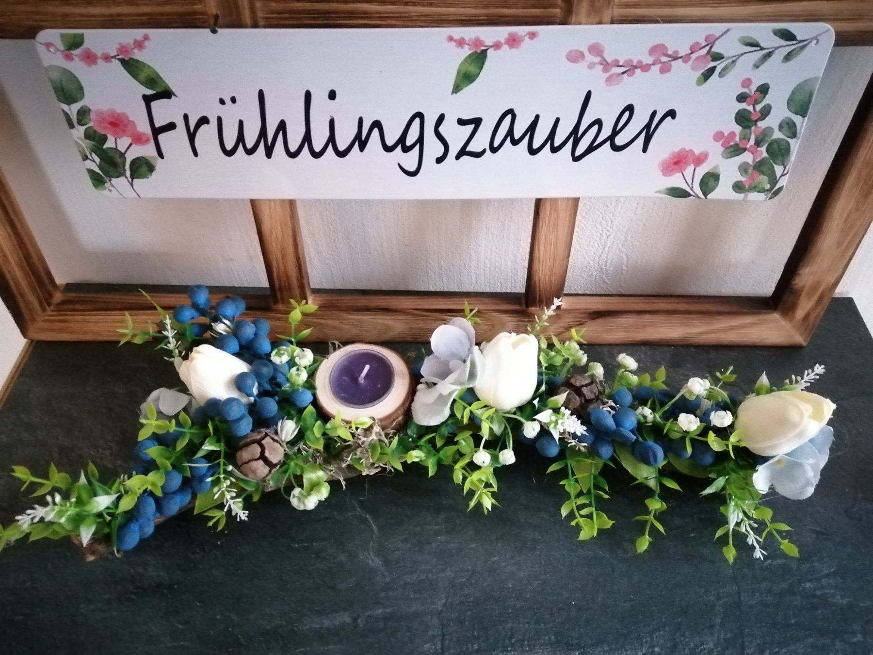 Tutte le decorazioni: 🎯Tischdeko mit Teelicht 44cm – Nuovo e nell'imballaggio originale da langenthal venduto da Jordi04