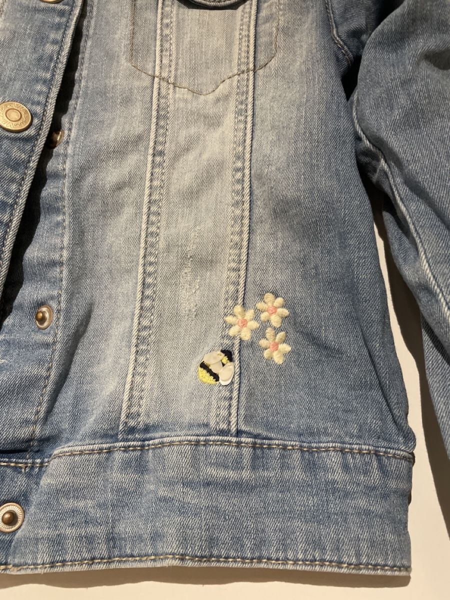 C&A Giacche & Cappotti: Jeansjacke Gr.128 – Usato da Schwellbrunn venduto da N_adine-92 2