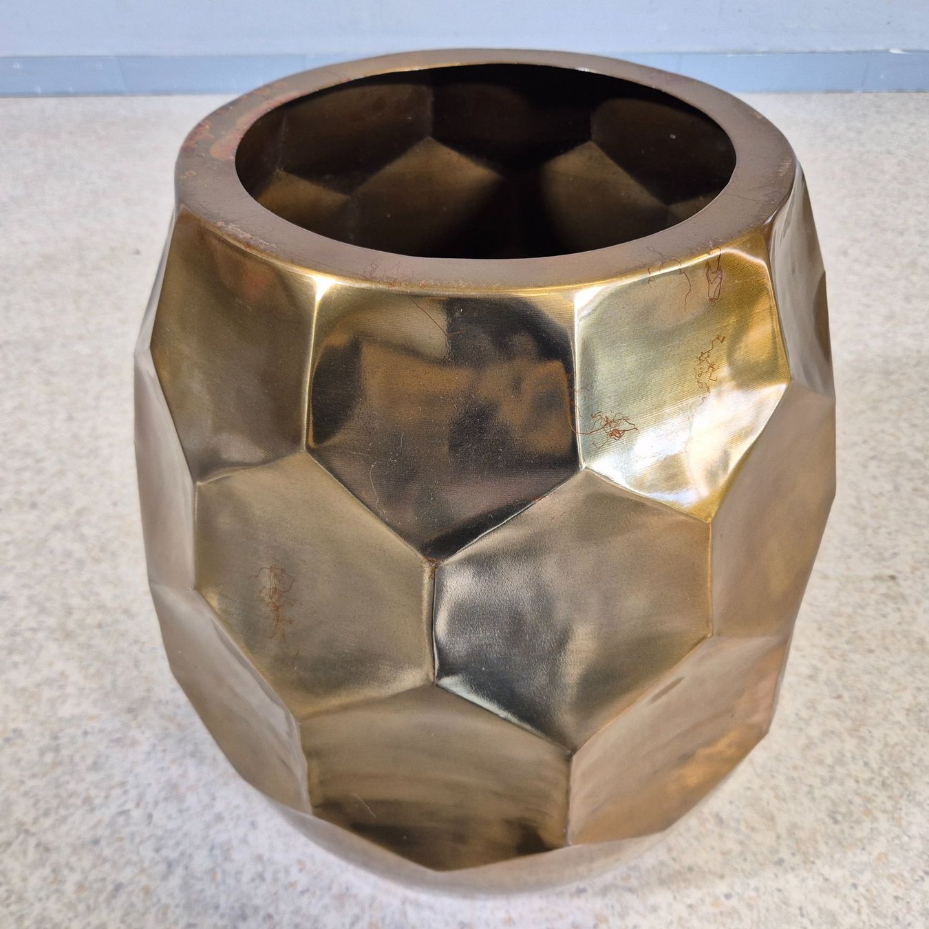 Vasi & Recipienti: Metall Vase Bodenvase Übertopf Blumentopf – Usato da Nottwil venduto da Wondewa-Shop 5