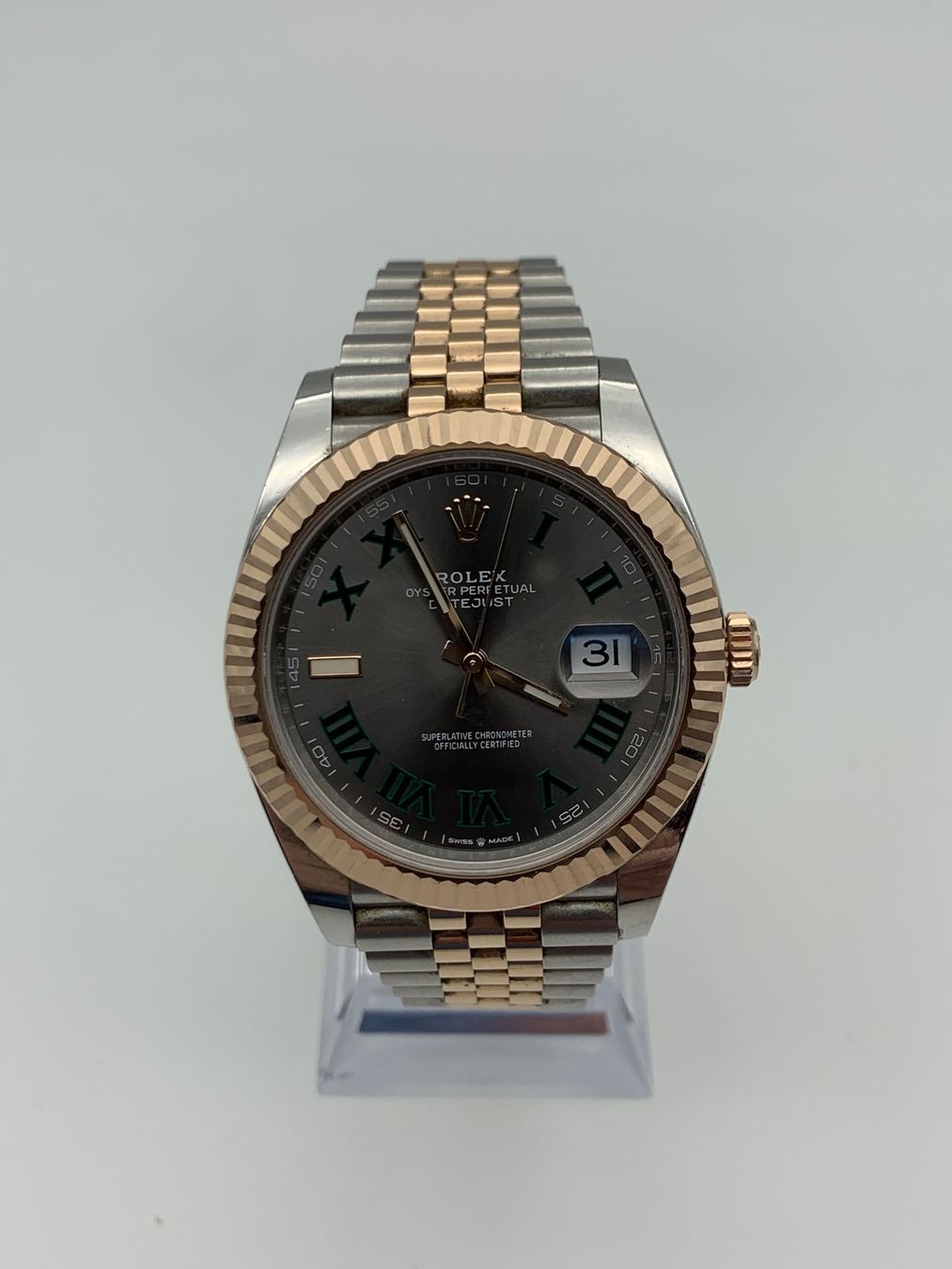 Rolex Orologi: Listenpreis! Rolex Datejust 126331 Wimbledon Rosé – Usato da Ermatingen venduto da driftelement 3