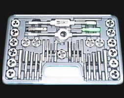 40tlg Gewindeschneider Satz Bohrer Set