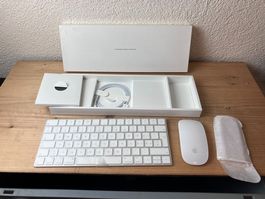 iMac wireless Magic Keyboard A1644 + Magic Mouse 2 A1657 CH