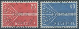 1957 - Europa - Ersttag Voll Stempel ET - deutsch·dt