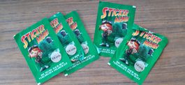 5x Sticker Mania Päckli - Sammlerobjekt 90er
