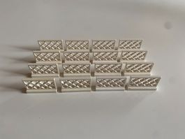 LEGO - 16 - WEISSE - ABSPERGITTER