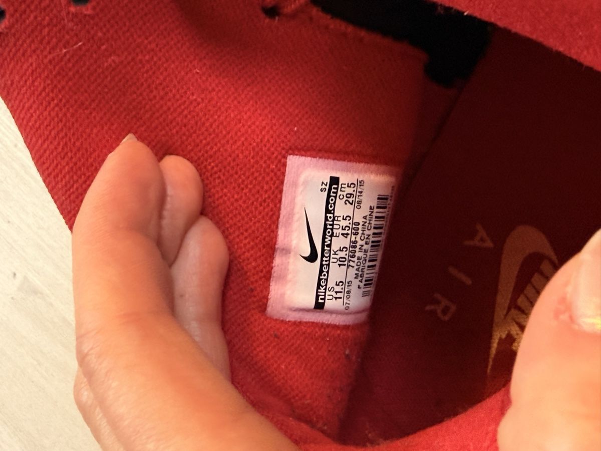 Nike Scarpe da uomo: Nike NSW Pro Stepper Rot Schwarz – Nuovo (secondo la descrizione) da Herzogenbuchsee venduto da Lena.Maria 4