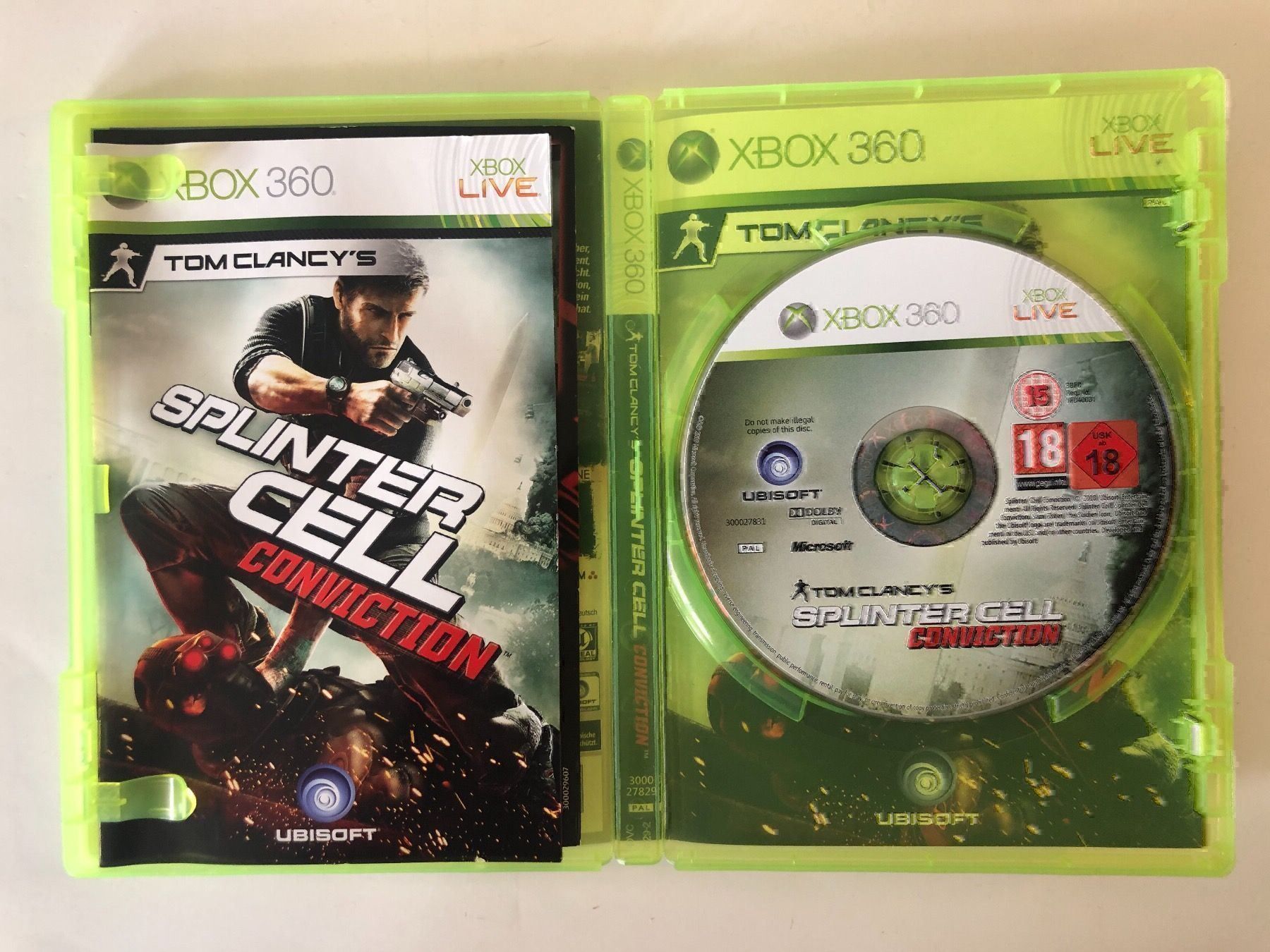 Microsoft Giochi: Splinter Cell Conviction für Xbox 360 – Usato da Kestenholz venduto da Mad18 1