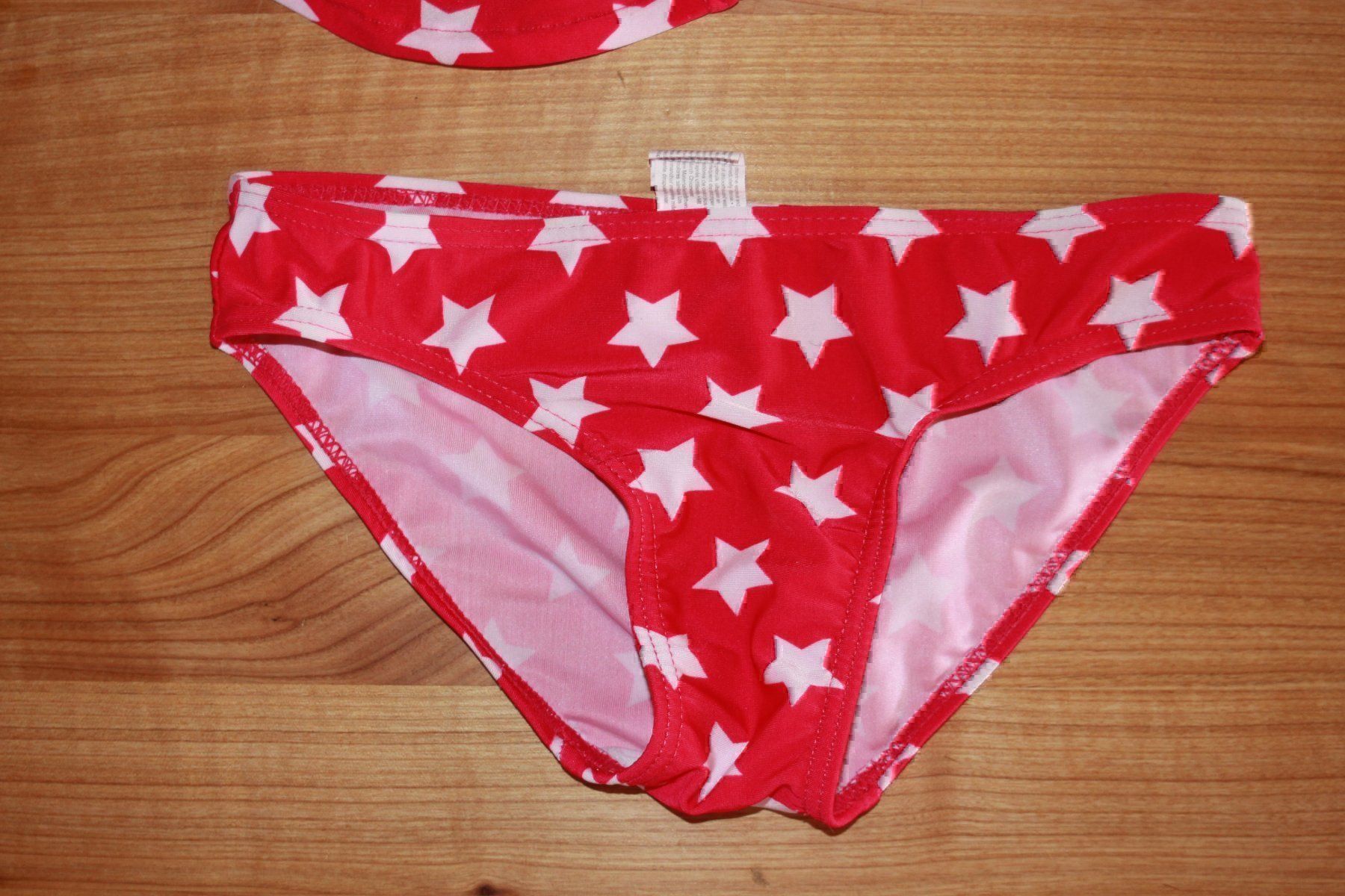 Costumi da bagno & Bikini: pinkes Bikini 152 mit Sterne – Usato da Wenslingen venduto da Strick4Alpaca 1
