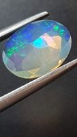 Facettierter äthiopischer Opal 1,20ct  ovaler Schnitt 💎