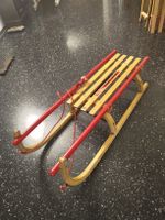 Holzschlitten Mark Sport Rock-Rodel gebrauchter Zustand