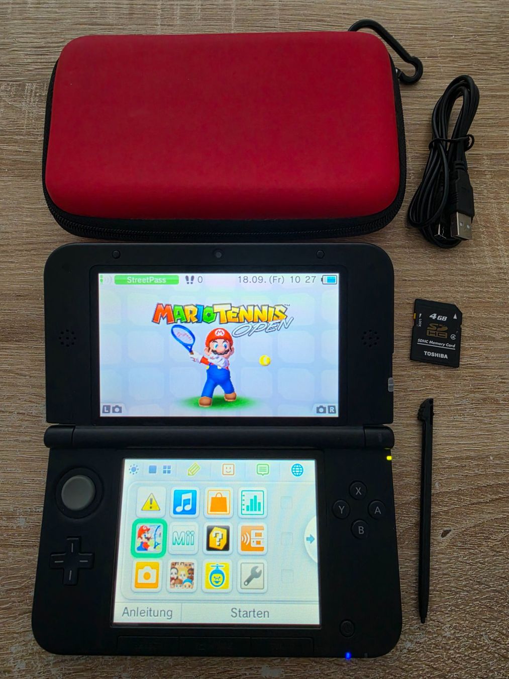 Nintendo Console: Nintendo 3DS XL in rot – Usato da Sempach venduto da Knuckles17