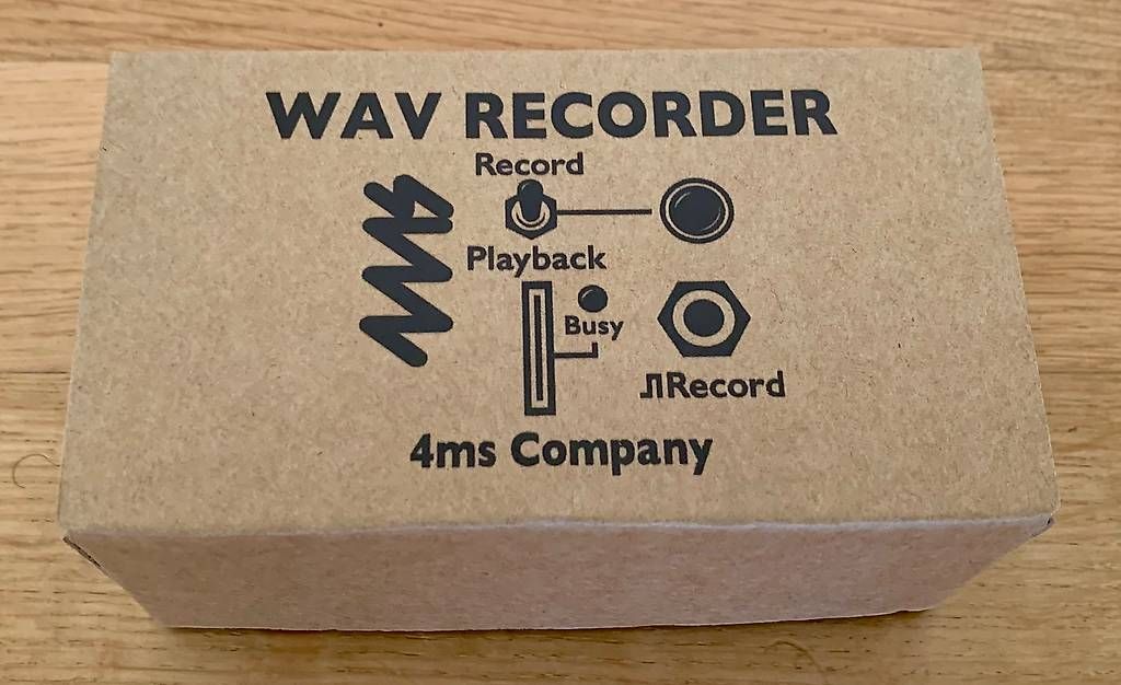 Strumenti musicali: 4ms WAV Recorder – Usato da Zürich venduto da Fieber 1