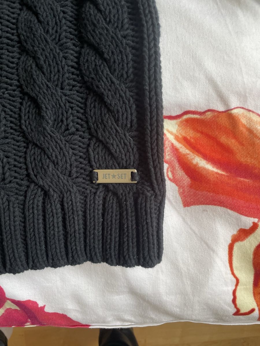 Jet Set Maglioni & Felpe: Warmer, schwarzer Strickpulli von Jet Set, Grösse S – Usato da Kilchberg ZH venduto da wolken03 1